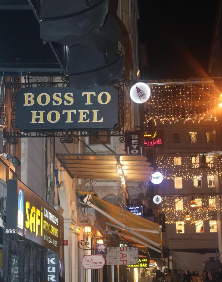 Hotel Boss To Taksim à Istambul Extérieur photo